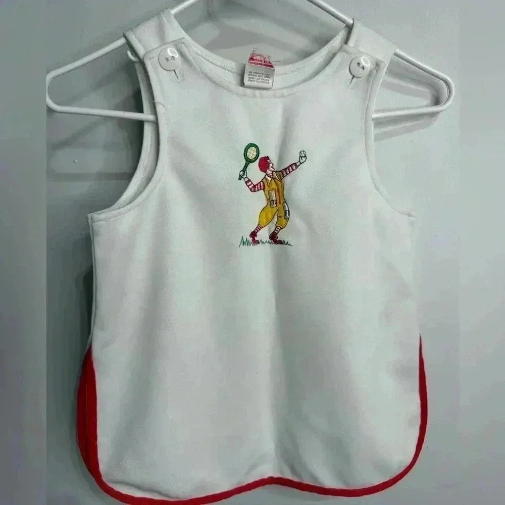 Vintage 1978 McDonald’s By Stevie Togs Embroidered Top Size 6X